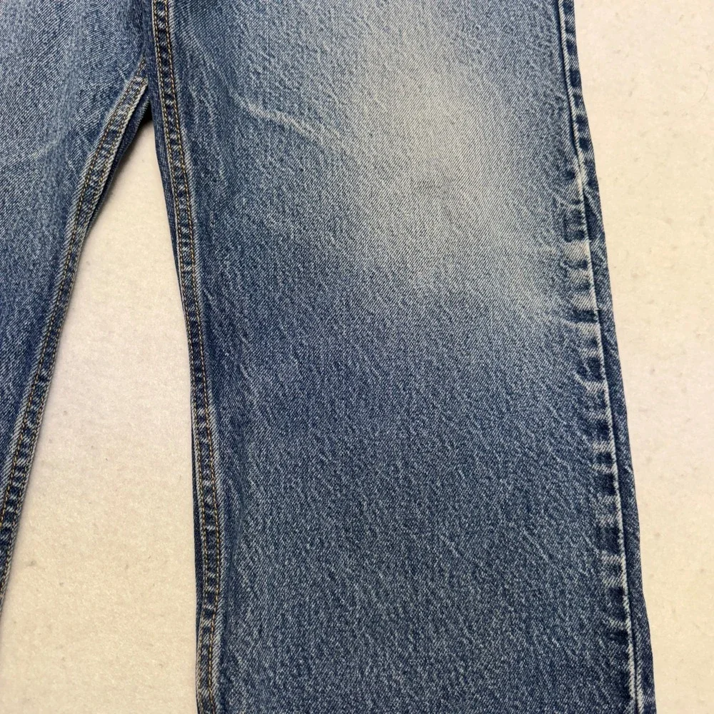Levis 505 Jeans Mens‎ 42x30 Blue Denim Regular Fit Straight Leg Medium Wash Y2K